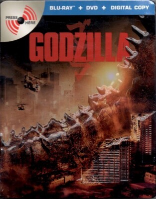 Godzilla (2014) - Brand New, Factory Sealed Steelbook - DVD & Blu-ray Combo!-image
