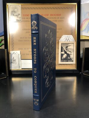 She Stoops To Conquer - Oliver Goldsmith - Easton Press Collector’s Edition 1978-image