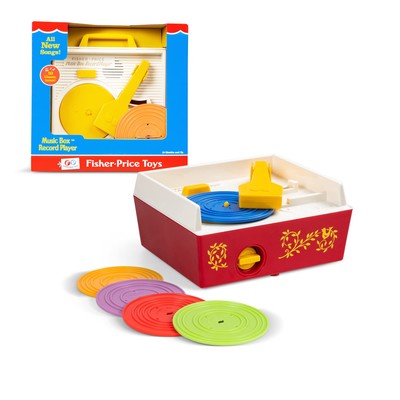 Fisher Price Classics - Record Player - Retro, Tactile Interactive Retro Toy ...-image