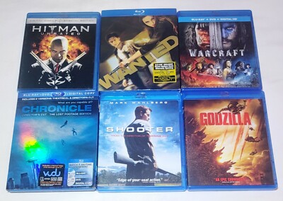 Hitman, Chronicle, Wanted, Warcraft, Godzilla & Shooter-image