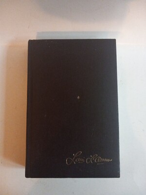 Louis L’Amour Leatherette Book Bendigo Shafter 1985 Bantam HC VG-image