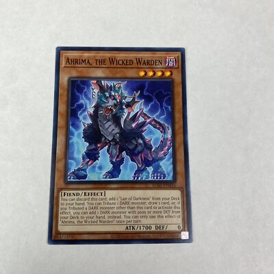 Yugioh Ahrima, The Wicked Warden Egs1-en016 Egyptian God Slifer The Sky Dragon-image