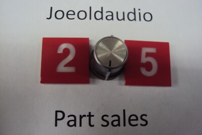 The Fisher 390 Receiver Volume, Balance, Selector Knob. Parting Out Entire 390-image