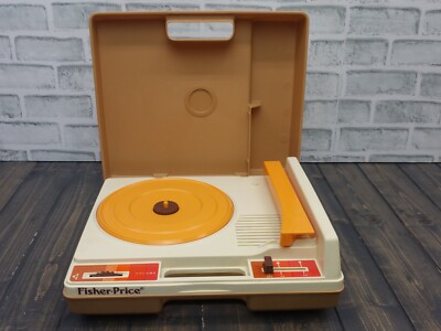VINTAGE - 1978 Fisher Price 825 Portable Record Player Turntable **READ INFO**-image