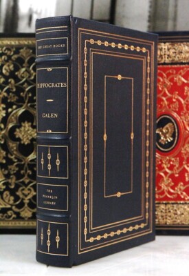 HIPPOCRATES - Galen- Franklin Library - 25th Anniv Great Books-image