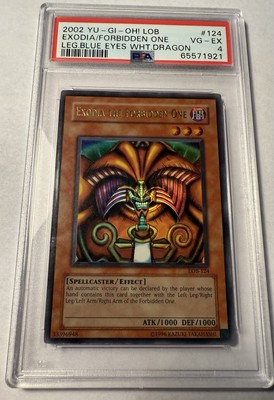 Exodia the Forbidden One LOB-124 -Unlimited PSA 4-image