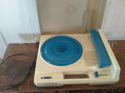 Vintage FISHER-PRICE  model 825 Kids Record player-image