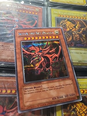 Slifer the Sky Dragon YMA-EN001 Secret Rare Limited Edition Yugioh-image