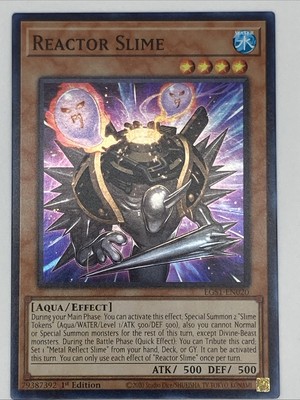 Reactor Slime EGS1-EN020 Egyptian God Deck: Slifer the Sky Dragon-1st Edition...-image