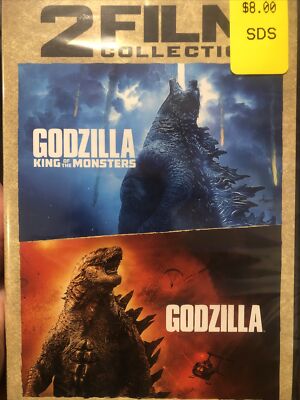 GODZILLA 2 FILM COLLECTION (DVD) King Of The Monsters BRAND NEW-image