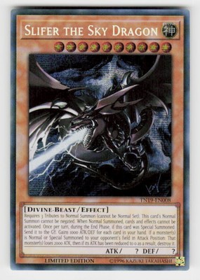 2019 Gold Sarcophagus Tin #TN19-EN008 Slifer the Sky Dragon-image