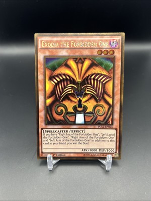 Exodia The Forbidden One PGL2-EN026 (1st-Edition-Gold Rare) NM-image