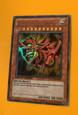 YuGiOh! Slifer the Sky Dragon - LC01-EN002 - Limited Edition - Ultra Rare-image