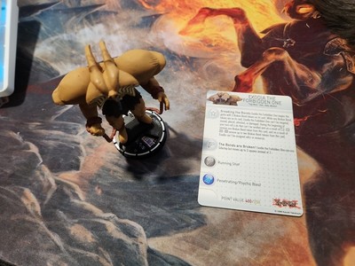 Yu-Gi-Oh! ~ EXODIA THE FORBIDDEN ONE #100 HeroClix rare LE Promo series 3-image