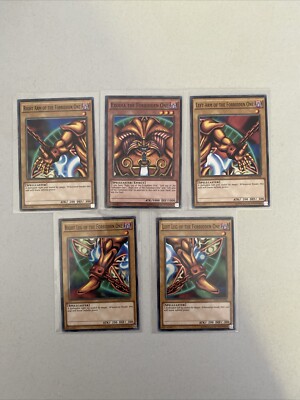 Yugioh Exodia The Forbidden One Full Set LDK2 Common Unlimited-image