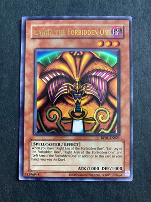 Yugioh Exodia the Forbidden One RP01-EN021 Ultra Rare Retro Pack Reprint NM-image