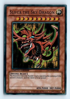 Yu-Gi-Uh King of Games: Yugi's Legendary Decks #YGLD-ENG01 Slifer the Sky Dragon-image