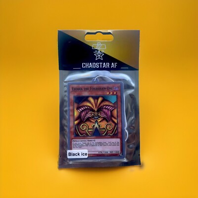 EXODIA THE FORBIDDEN ONE Yugioh card - Air Freshener 🇦🇺 CHADSTAR AF-image