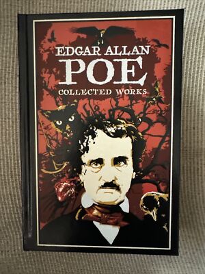 EDGAR ALLAN POE: COLLECTED WORK stories and poems Leather Bound Classics-image