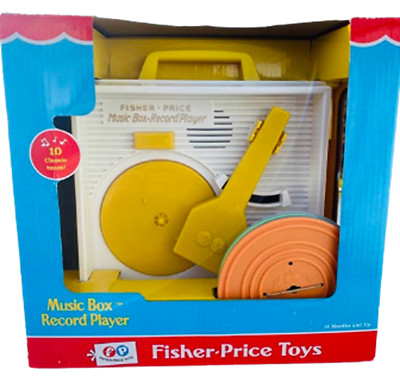 Fisher Price Classic Toys  Music Box Record Player NEW IN THE BOX-image