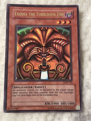 Yu-Gi-Oh! TCG Exodia the Forbidden One LOB-124-image