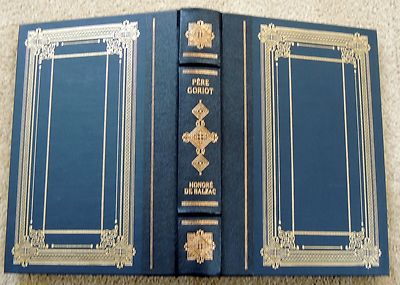 FRANKLIN LIBRARY QUARTER LEATHER BOUND Honore de BALZAC Pere Goriot-image