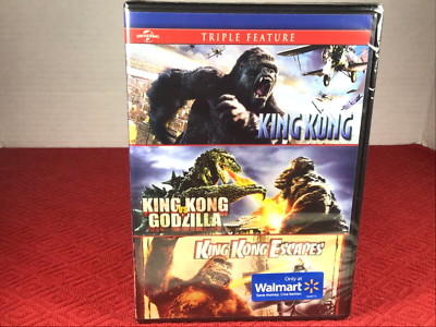 Universal: King Kong/King Kong vs Godzilla/King Kong Escapes DVD. Widescreen.-image