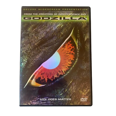 DVD Movie - Godzilla - Region 1 - Action Adventure Sci Fi Thriller-image