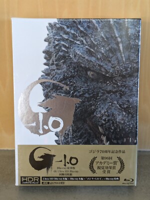 Godzilla Minus One Deluxe Edition 4K Ultra HD+3 Blu-ray+2 Booklet+Case Japan New-image