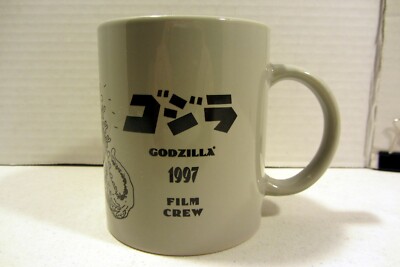 GODZILLA 1997 Official Film Crew Coffee Mug. Super Rare!!! Gojira Kaiju -image