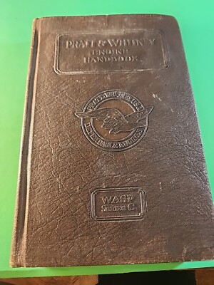 Pratt And Whitney Engine Handbook Wasp Series C 1929-image
