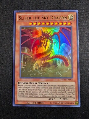 Yugioh - Slifer The Sky Dragon MVP1-ENSV6 Limited Edition Ultra Rare NM-image