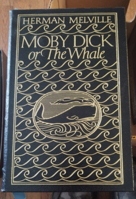 Moby Dick or the Whale Herman Melville Easton Press 1977, Leather Pristine-image