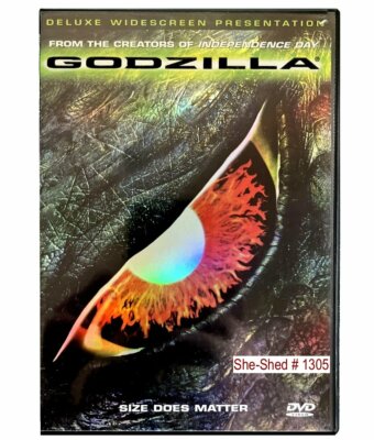 GODZILLA the movie by Tristar Pictures - used - DVD Action Adventure Movie-image
