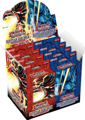 YuGiOh Egyptian God Deck Display Slifer The Sky Dragon Obelisk The Tormentor 16a-image