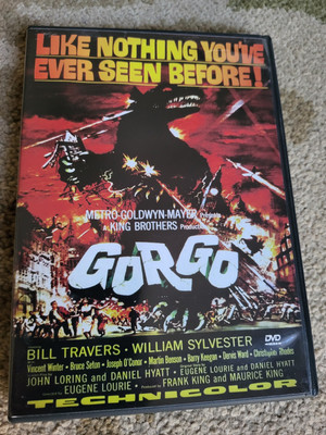 GORGO (1961) BRITISH GODZILLA! CLASSIC! 2002 WIDESCREEN DVD LIKE NEW!-image