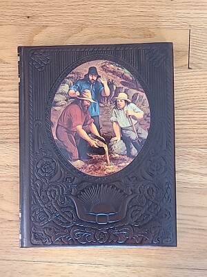 The Forty-Niners The Old West Series Time Life Books  Hardcover Padded Leather-image