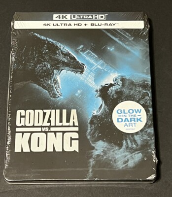 Godzilla vs Kong Exclusive SteelBook Glow in the Dark / 4K + Blu-Ray-image