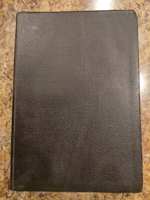 Nave's Topical Bible Black Leather Southwestern 1962 Thumb Index -image