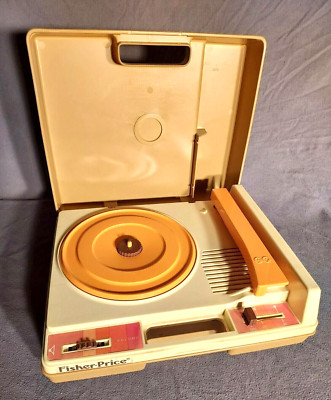 Vintage 1978 Fisher Price Record Player Turntable 825-image