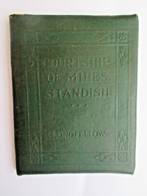 Little Leather Library  COURTSHIP OF MILES STANDISH LONGFELLOW    (B16).-image