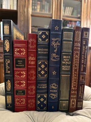 Easton Press Leather-Bound Classics – 8 Volumes incl. 100 Greatest Series -image