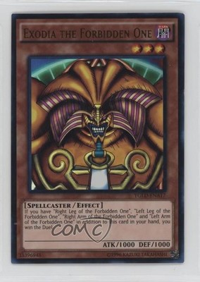 2016 Yu-Gi-Oh! Unlimited Exodia the Forbidden One #YGLD-ENA17 1f5-image
