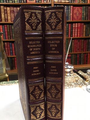 Franklin Library: JOHN JAMES AUDUBON: BIRDS & QUADREPEDS: VOLAIR-image