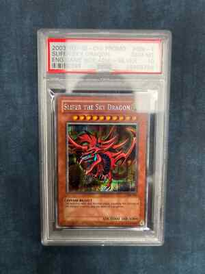 Yugioh Slifer The Sky Dragon GBI-001 Promo - PSA 10 #1-image