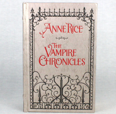 Anne Rice THE VAMPIRE CHRONICLES Borzoi 3 books in 1 Vol Deluxe HC 2nd printing-image