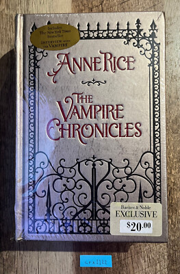 NEW Sealed The Vampire Chronicles by Anne Rice Barnes & Noble Leatherbound-image