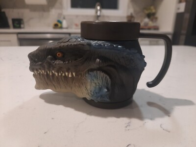 Godzilla Toho CO 1998 Equity Toys Gruesome Gulper Monster Gojira Kaiju Mug Cup-image