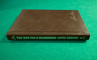 THE MAN FROM SKIBBEREEN  Louis L'Amour Deluxe Edition  GENUINE LEATHER  Reduced!-image