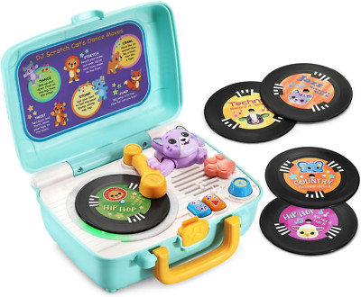 Vtech DJ Scratch Cat Record Player-image